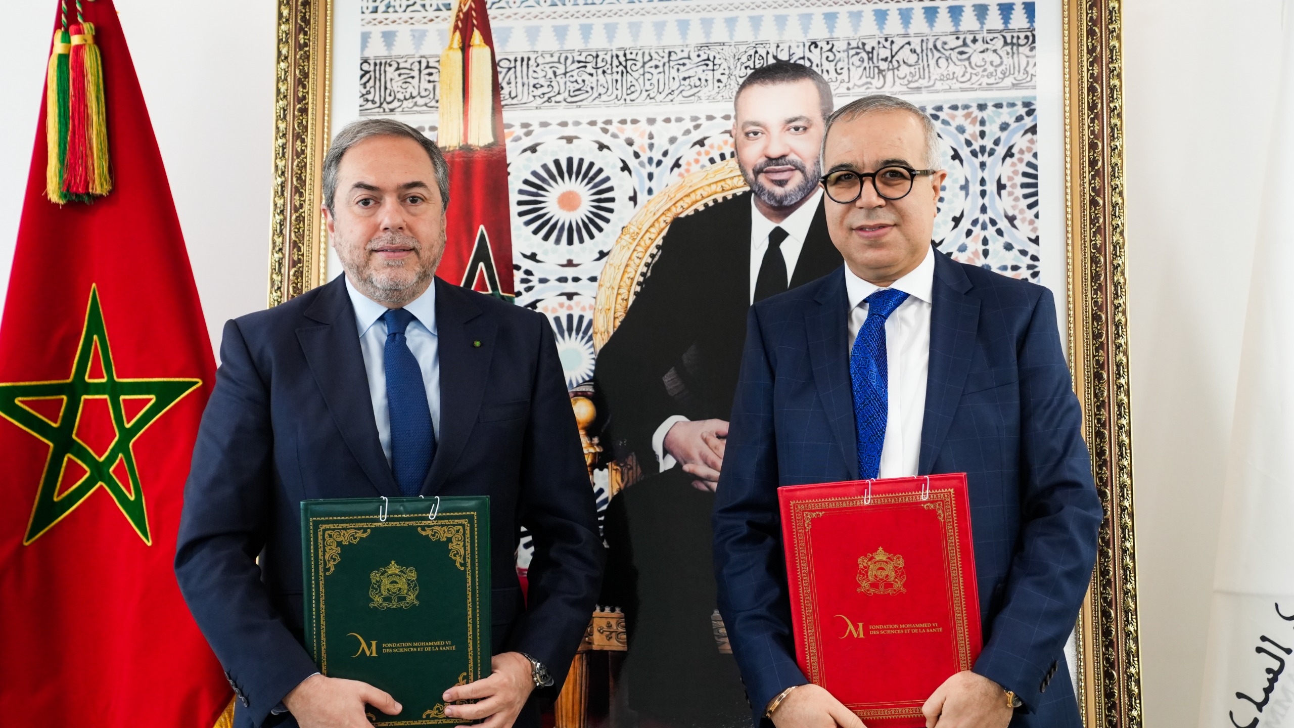 La (RAM) et la Fondation Mohammed VI des Sciences et de la Santé (FM6SS) ont signé ce jeudi à Rabat une convention cadre de collaboration en médecine