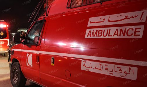 Province d’El Jadida : six morts et huit blessés dans un accident de la route (autorités locales)
