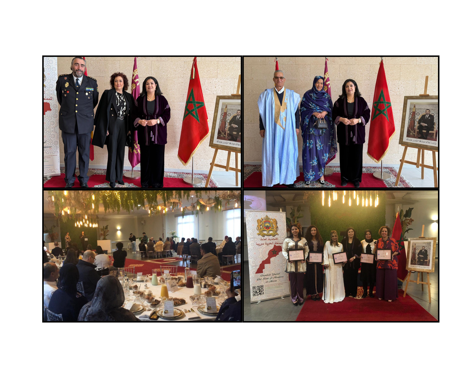 La communauté marocaine réunie à Murcie autour d’un ftour organisé par le consulat