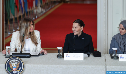 SAR la Princesse Lalla Hasnaa représente le Royaume du Maroc à Washington au sommet de la Coalition mondiale pour les enfants “Fostering the Future Together”