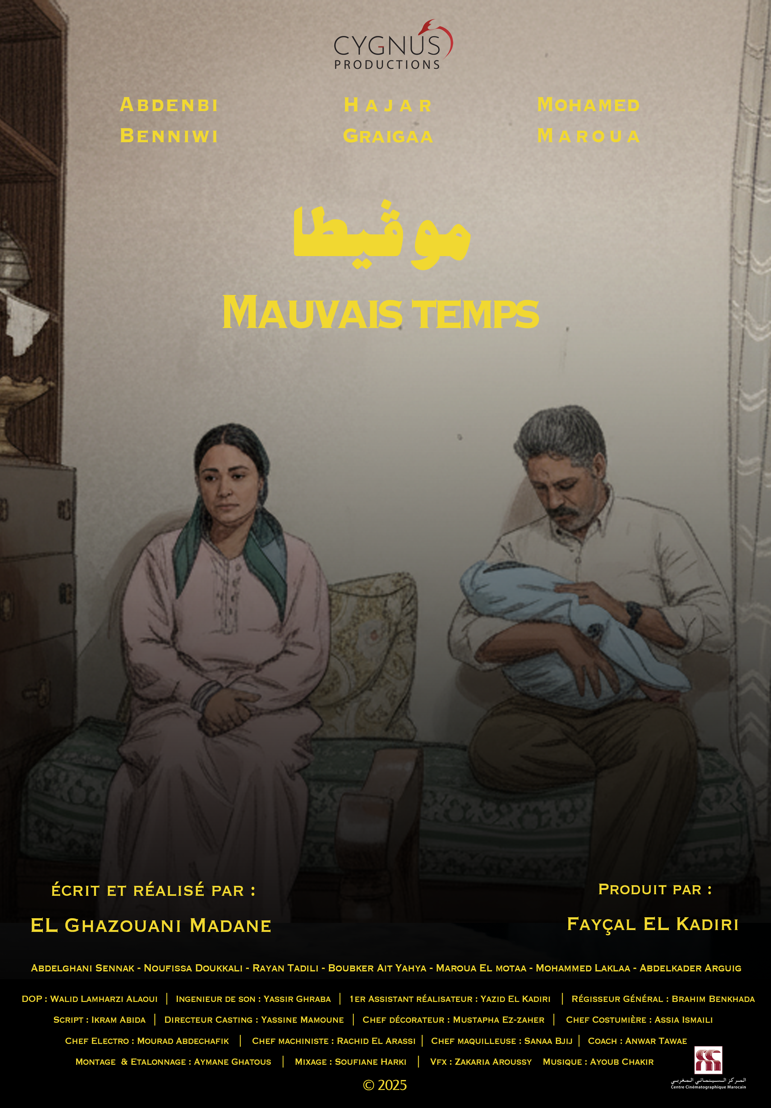 « Mauvais Temps » de Madane El Ghazouani en tournée avec l’Institut français du Maroc