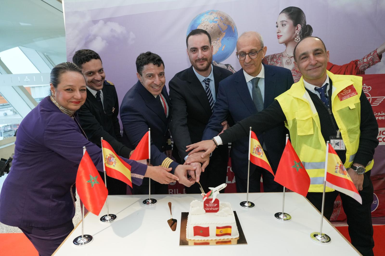 Royal Air Maroc inaugure la ligne Casablanca–Bilbao en présence du consul général du Royaume du Maroc à Bilbao