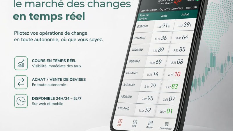 Saham Bank accélère sa transformation digitale avec l’application MyFX (My Foreign Exchange)