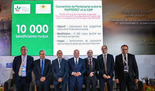 SIAM 2026 : le Crédit Agricole du Maroc scelle cinq partenariats stratégiques