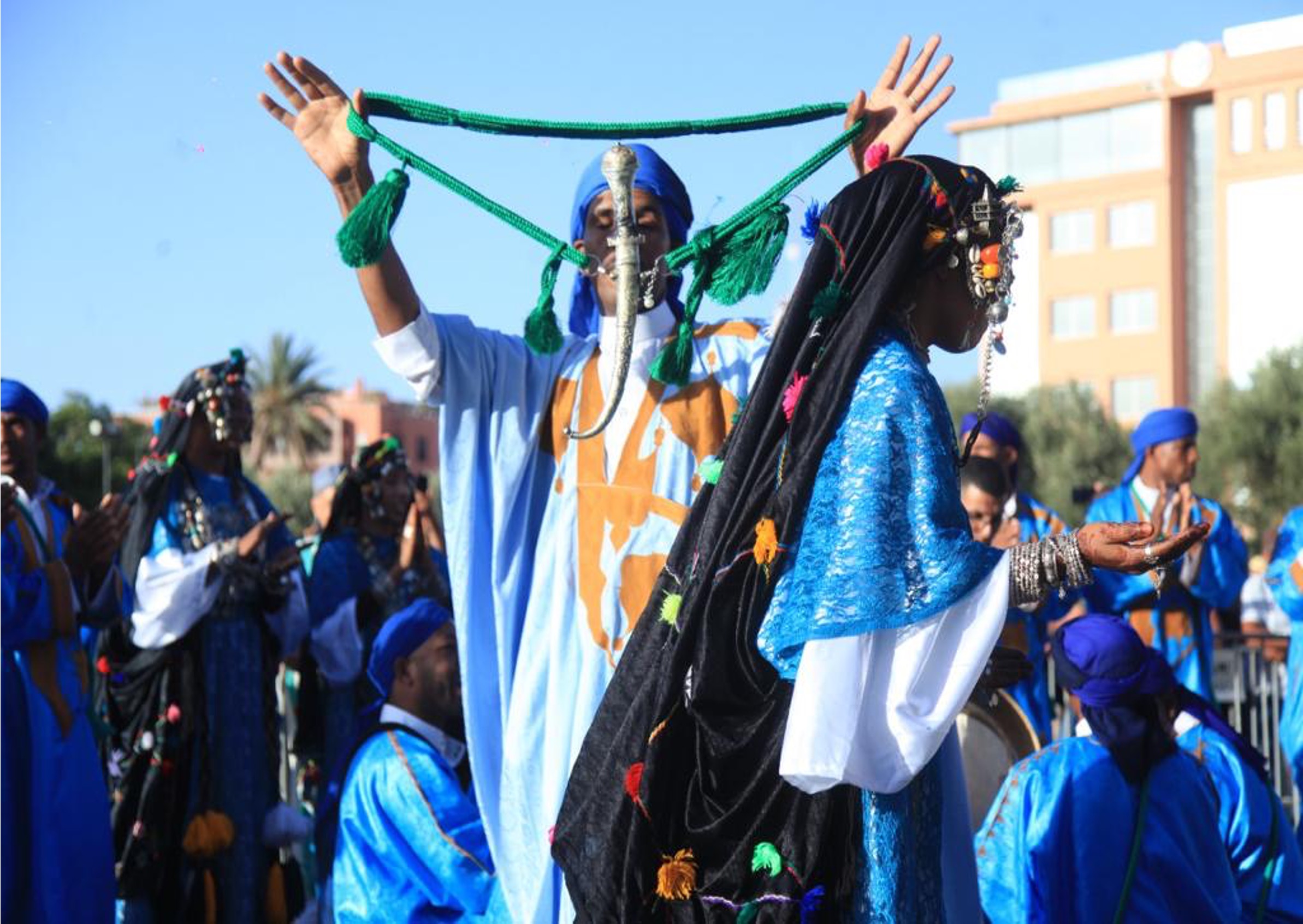 55éme édition du Festival National des Arts Populaires  Du Nord au Sahara marocain, les plus précieux émissaires en fête