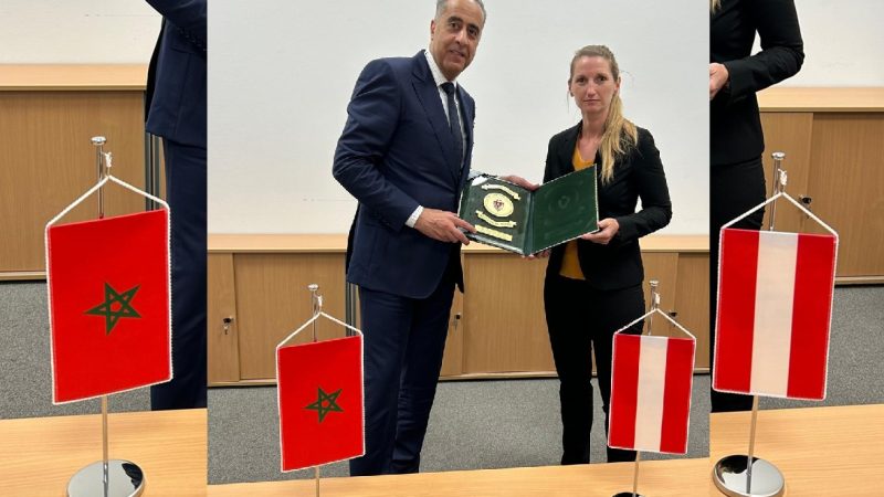 M. Hammouchi en visite de travail à Vienne à la tête d’une importante délégation sécuritaire
