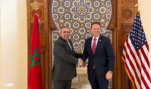 Amrani s’entretient avec le Directeur exécutif du Groupe de travail de la Maison Blanche pour la Coupe du Monde 2026