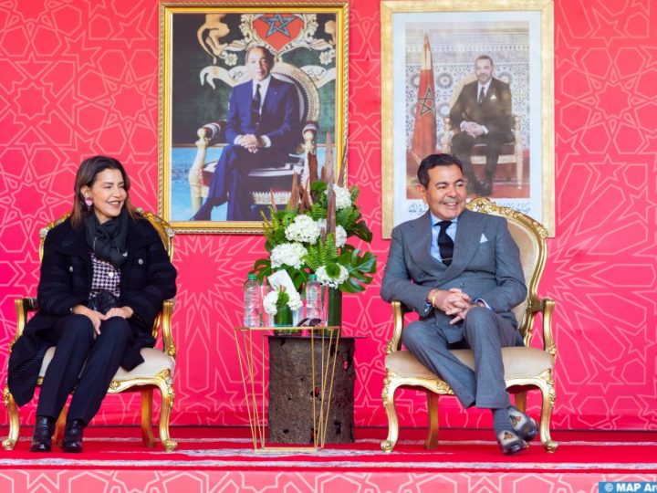 LL.AA.RR le Prince Moulay Rachid et la Princesse Lalla Meryem président la cérémonie de remise des Prix de la 50e édition du Trophée Hassan II et de la 29e édition de la Coupe Lalla Meryem de golf