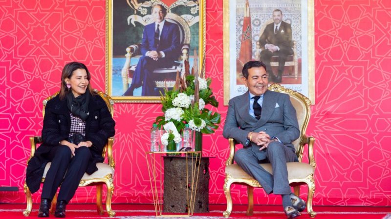 LL.AA.RR le Prince Moulay Rachid et la Princesse Lalla Meryem président la cérémonie de remise des Prix de la 50e édition du Trophée Hassan II et de la 29e édition de la Coupe Lalla Meryem de golf