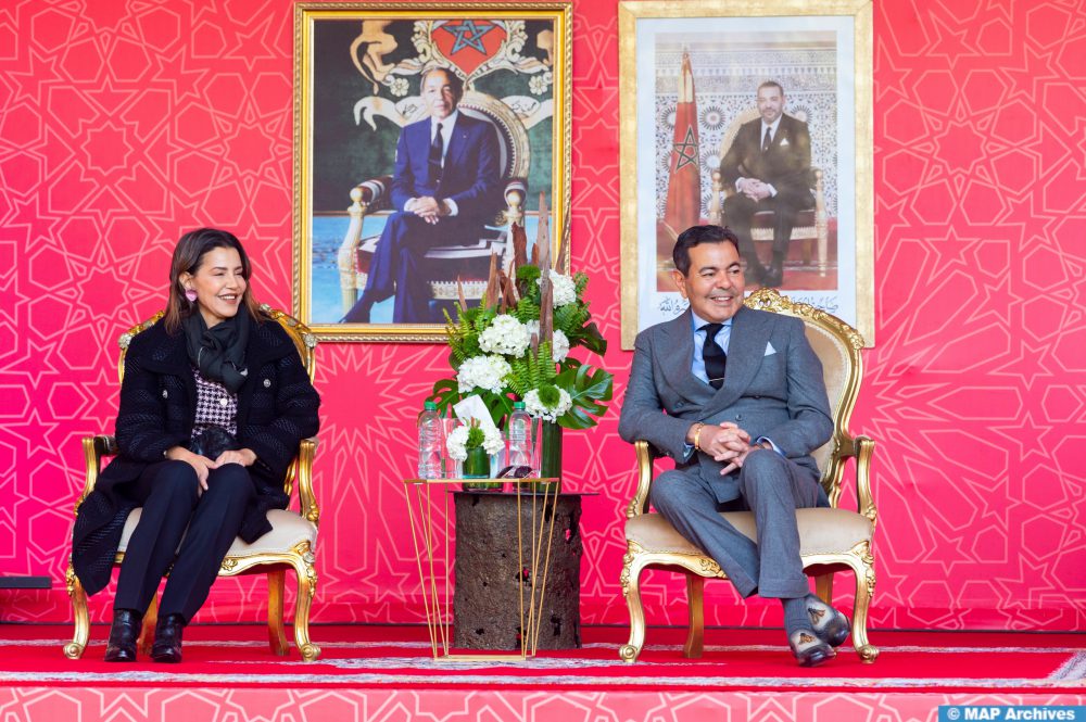 LL.AA.RR le Prince Moulay Rachid et la Princesse Lalla Meryem président la cérémonie de remise des Prix de la 50e édition du Trophée Hassan II et de la 29e édition de la Coupe Lalla Meryem de golf