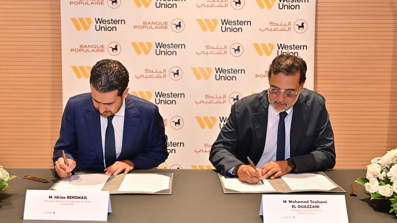 LE GROUPE BCP ET WESTERN UNION CONNECTENT LEURS SYSTEMES POUR DES TRANSFERTS D&rsquo;ARGENT INSTANTANES VERS LE MAROC