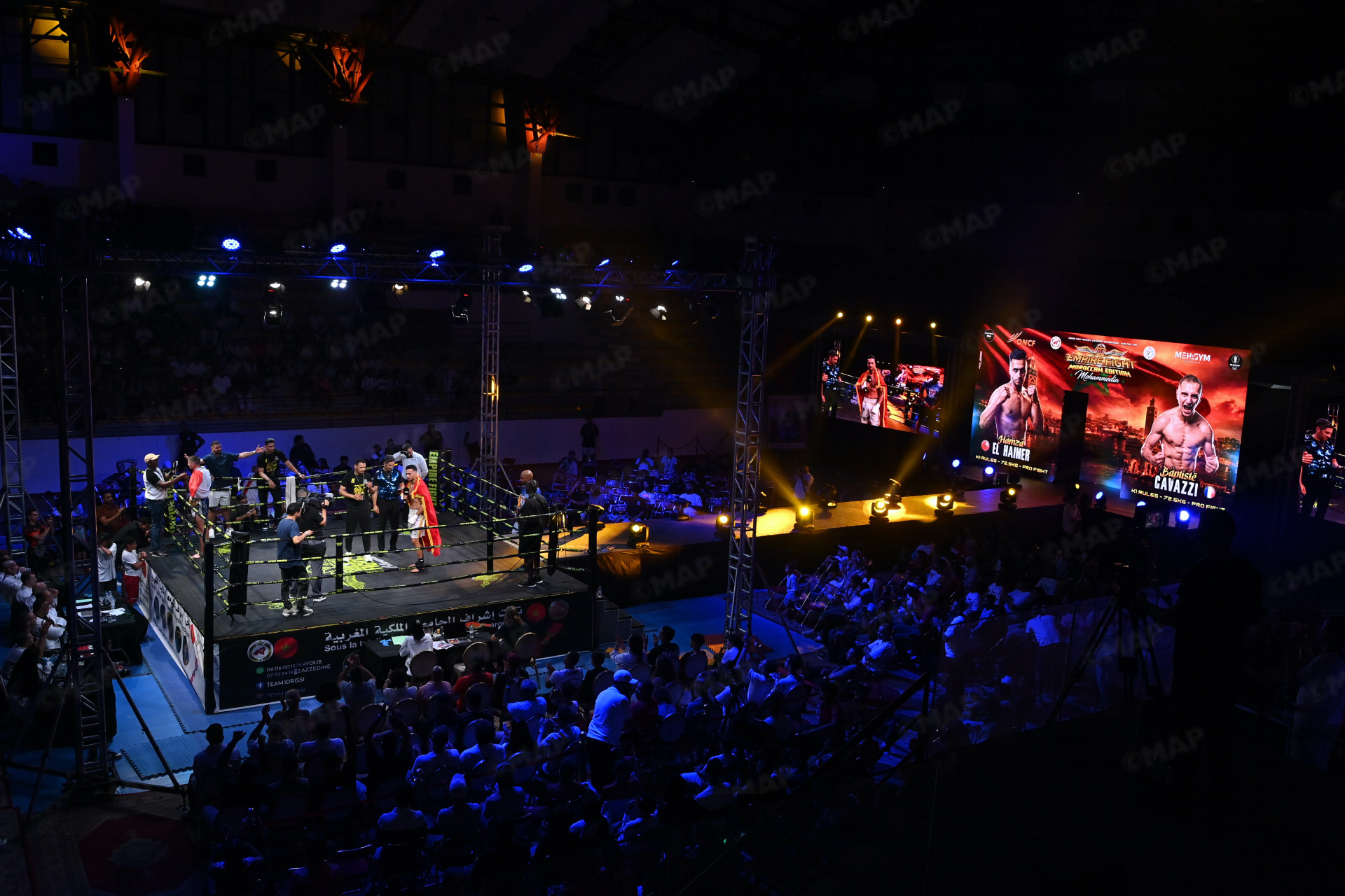 Kick-boxing : les champions marocains s’illustrent à la 1ère édition d&rsquo;”Empire Fight Morocco”