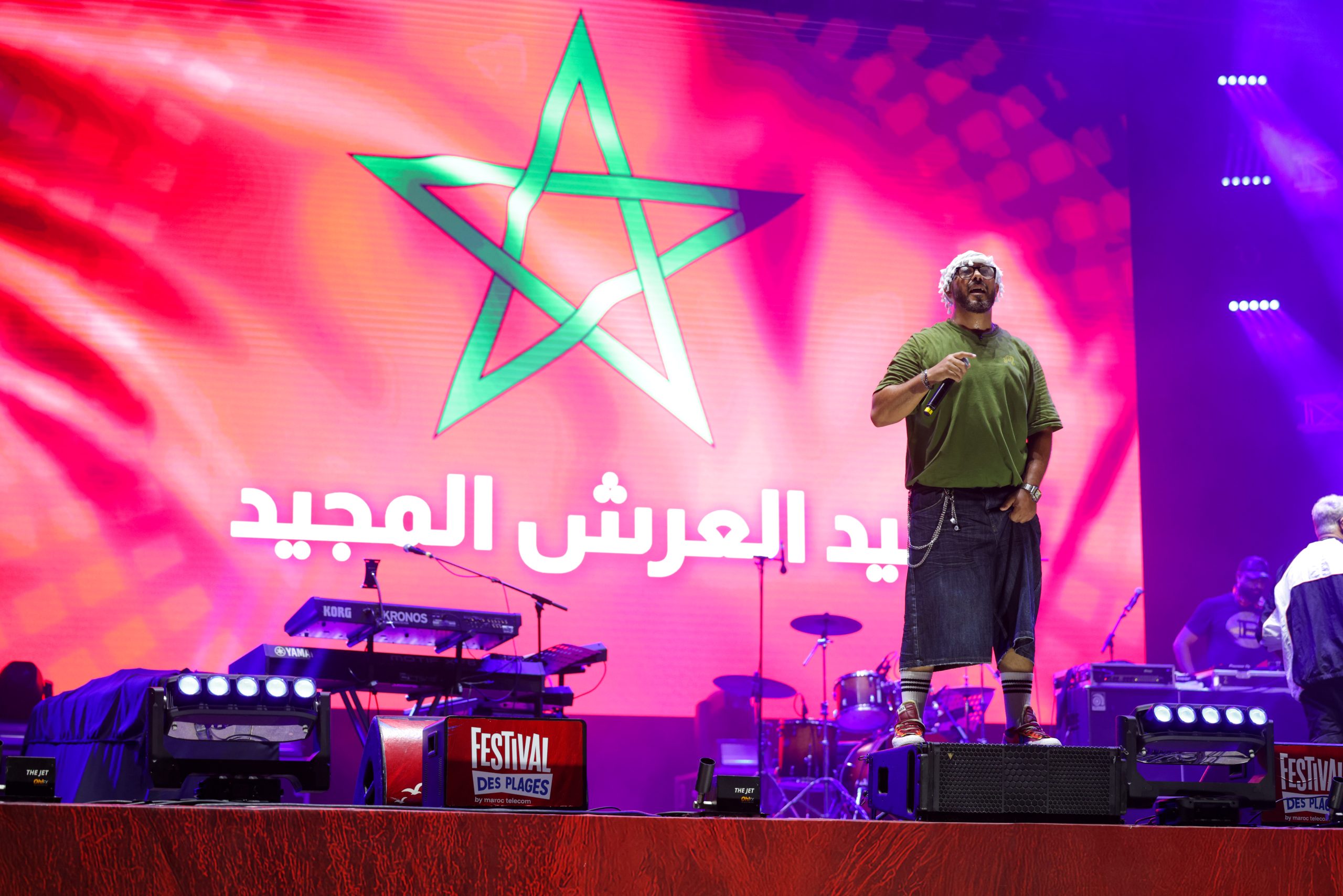 Une affluence record marque la célébration de la Fête du Trône au Festival des Plages Maroc Telecom à M&rsquo;diq