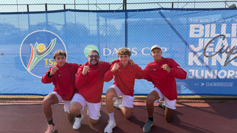 Championnats d’Afrique de tennis U16 par équipes : le Maroc champion d’Afrique et qualifié pour les Championnats du monde