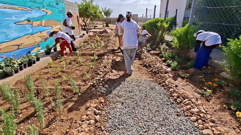 LA FONDATION BANQUE POPULAIRE CELEBRE L’ACHEVEMENT DES TRAVAUX AU COLLEGE ABDELLAH BEN HUSSEIN A TAMESLOHTE