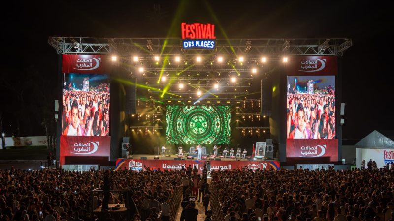 Festival des Plages Maroc Telecom 2026.. Une première semaine placée sous le signe de la fête, de la musique et d&rsquo;une forte affluence !