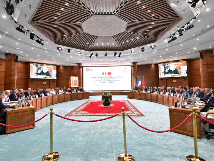 Ouverture à Rabat de la 15e Réunion de Haut niveau Maroc-France