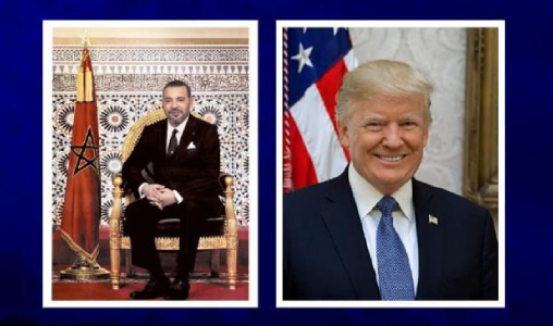Message de félicitations de Sa Majesté le Roi au Président américain Donald Trump à l’occasion de la fête nationale des États-Unis d’Amérique