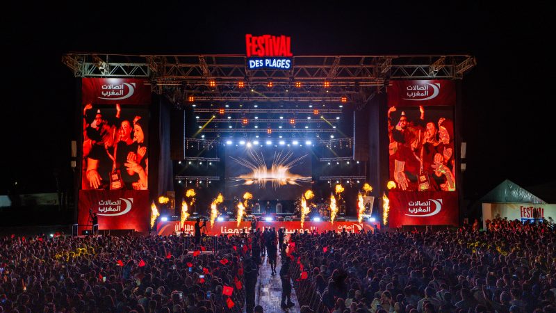 Clôture de la 22e édition du Festival des Plages de Maroc Telecom : Une saison réussie qui a su rassembler plus de 4 millions de festivaliers autour de 60 soirées musicales sur 4 villes, au rendez-vous de l’été !