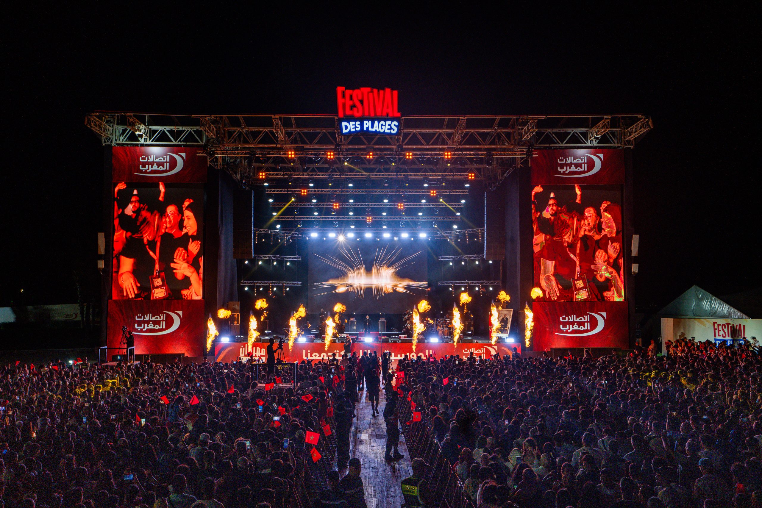 Clôture de la 22e édition du Festival des Plages de Maroc Telecom : Une saison réussie qui a su rassembler plus de 4 millions de festivaliers autour de 60 soirées musicales sur 4 villes, au rendez-vous de l’été !