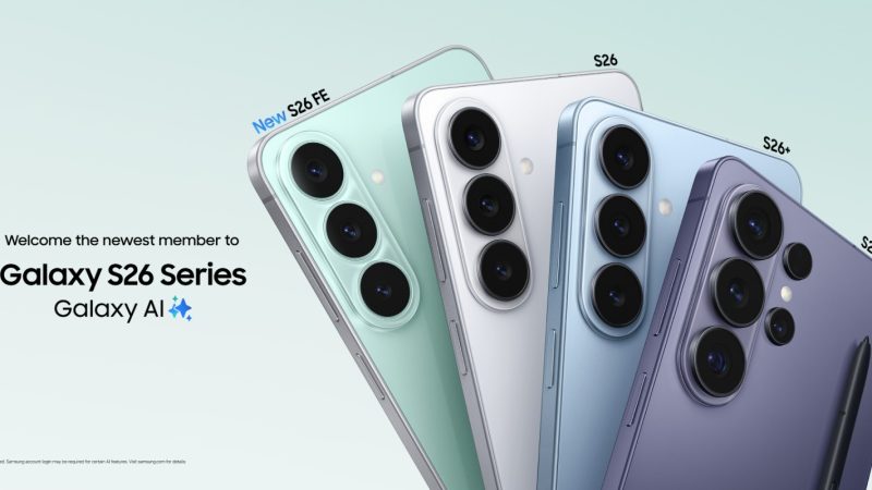 Samsung dévoile le Galaxy S26 FE, avec les dernières expériences premium de la série Galaxy S
