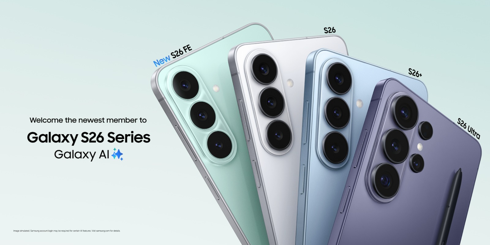 Samsung dévoile le Galaxy S26 FE, avec les dernières expériences premium de la série Galaxy S