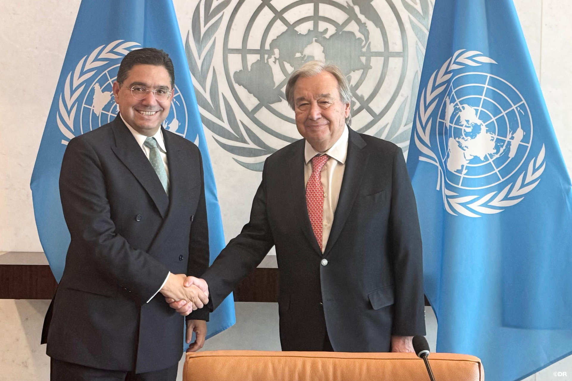 Bourita s’entretient à New York avec le Secrétaire général des Nations Unies