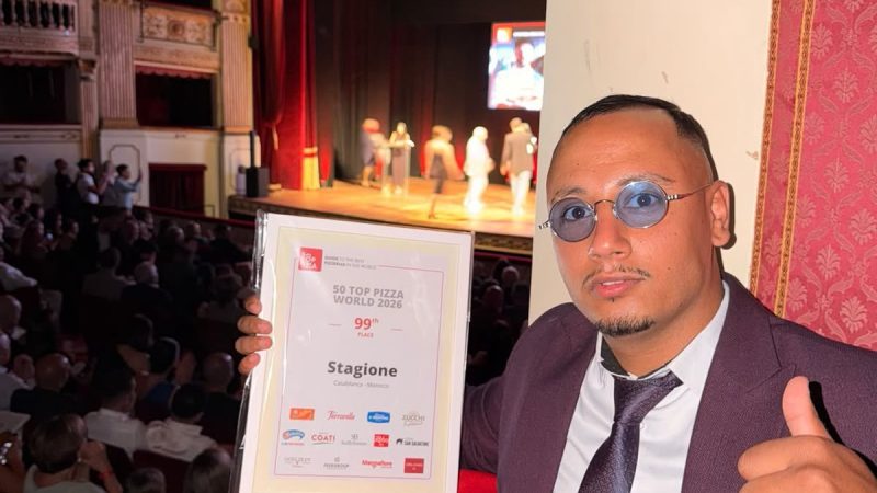 Le champion du monde Ayoub Ayach, directeur du restaurant marocain « Stagione », décroche le premier prix africain de la pizza et intègre le Top 100 mondial des meilleurs restaurants de pizza