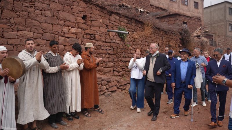 Al Haouz : à Ibaraghen, la solidarité suisse et marocaine ouvre une voie vers la relance économique