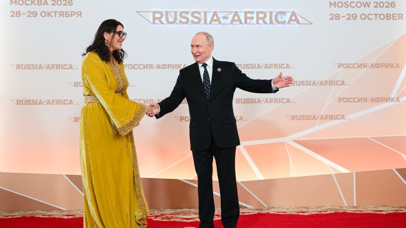 Mme El Mansouri prend part à la réception solennelle offerte par le Président russe en l’honneur des chefs d’Etat et de gouvernement participant au 3e Sommet Russie-Afrique