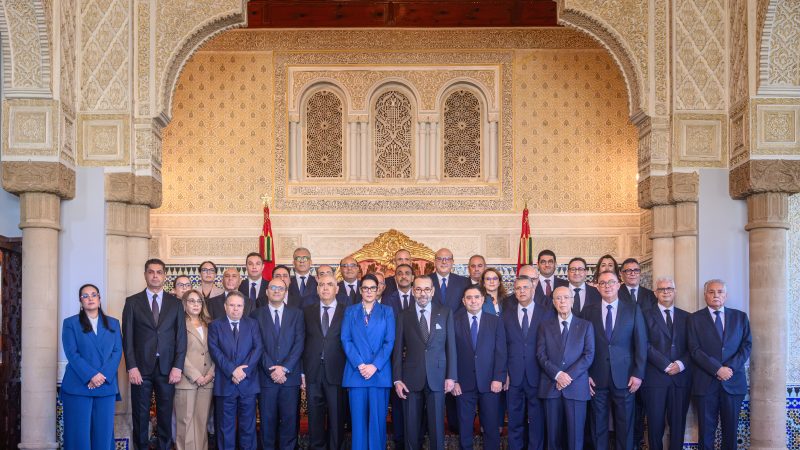 SM le Roi préside la cérémonie de nomination des membres du nouveau gouvernement