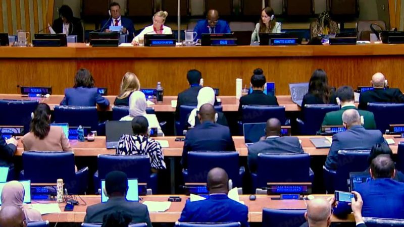 ONU : La Quatrième Commission adopte une résolution consacrant la résolution historique 2797 du Conseil de Sécurité