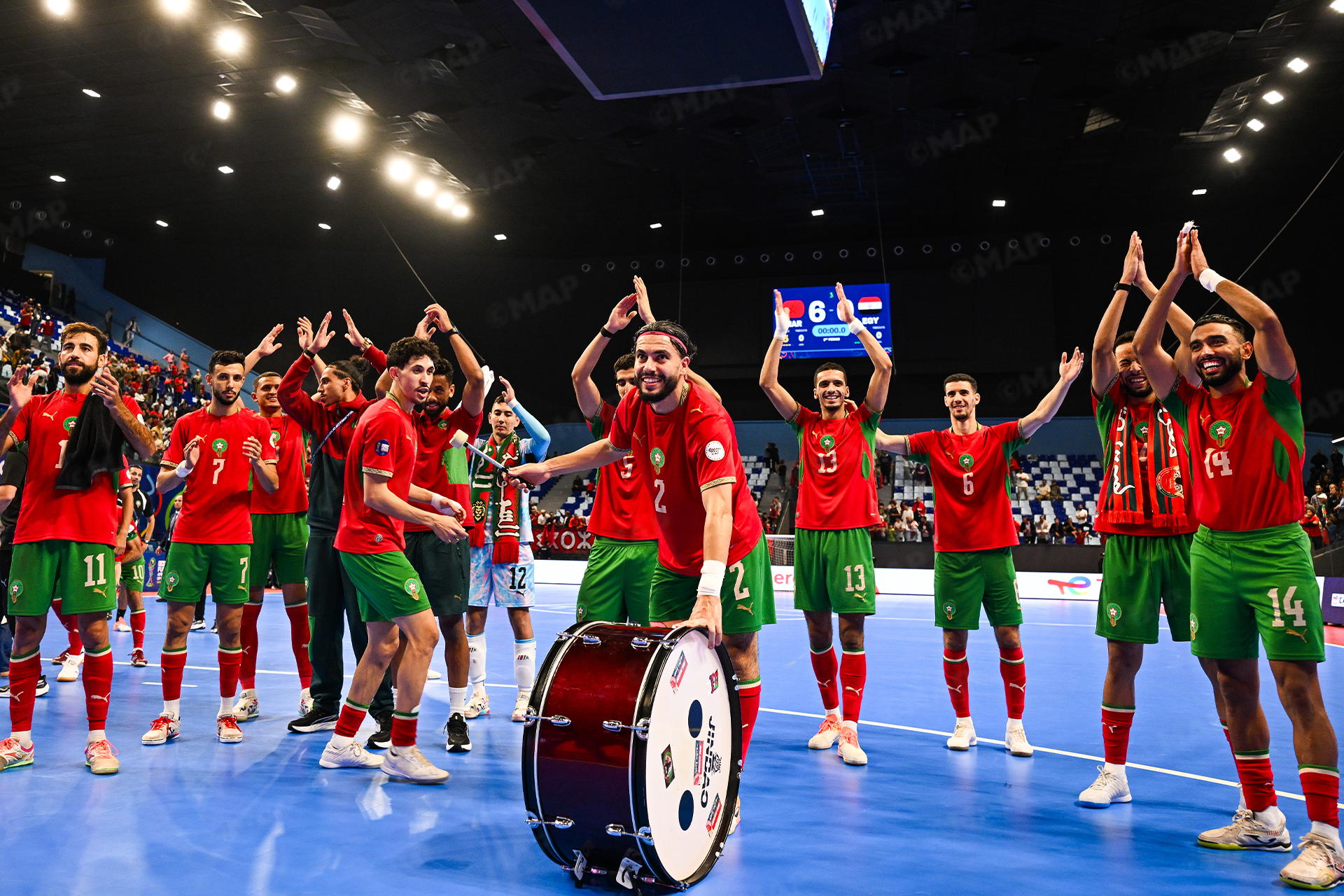 CAN de futsal : Le Maroc écarte l’Égypte et rejoint l’Angola en finale